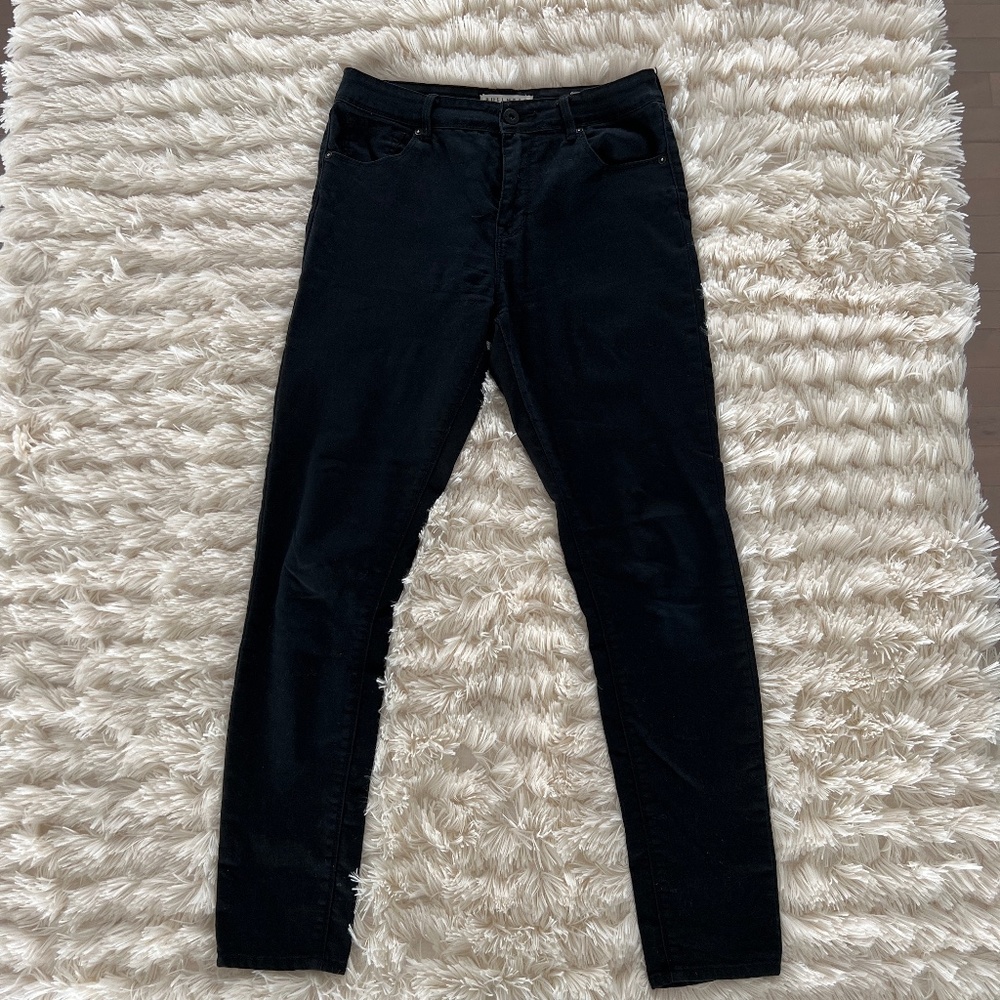Bullhead Denim Co. Women’s Black High-Rise Jeggings Size 7 - Picture 1 of 9